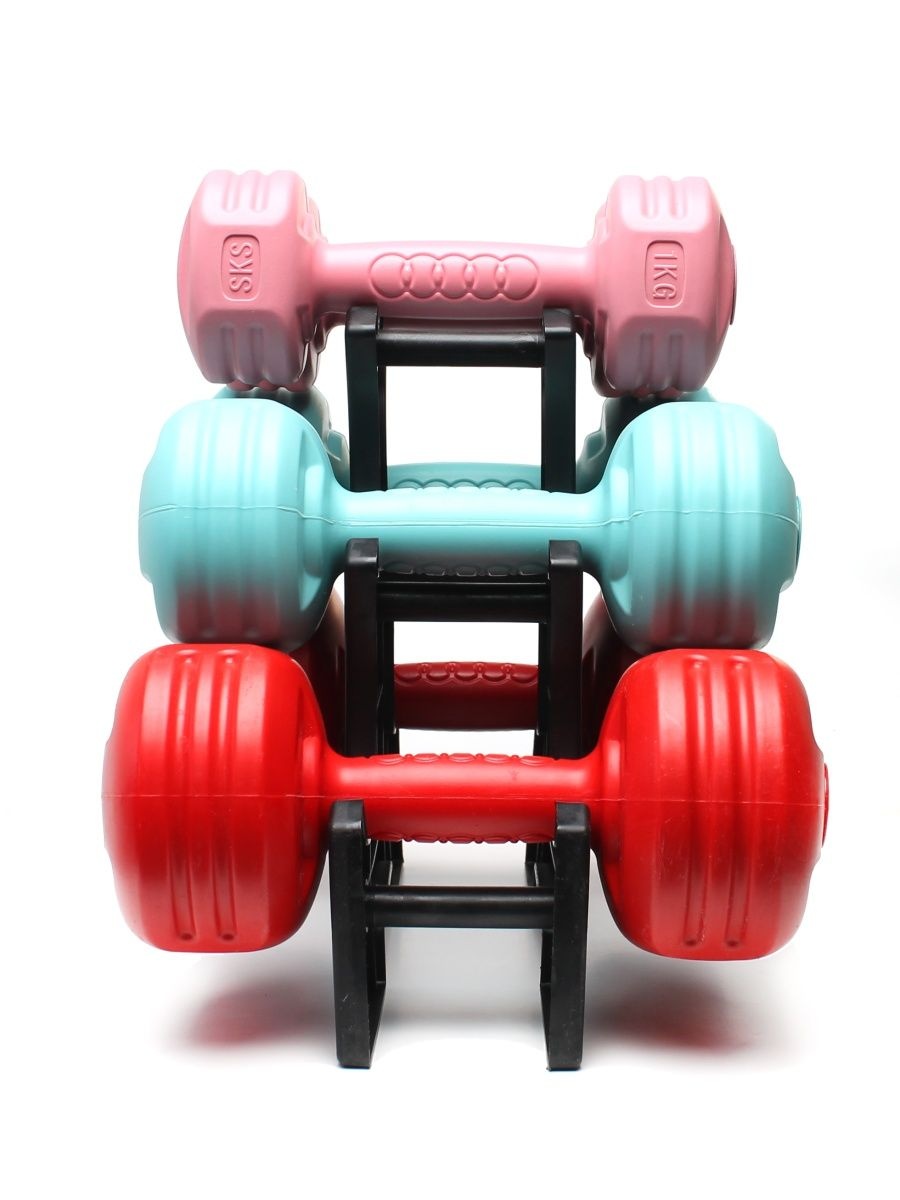 Набор гантелей AMETIST FITNES COMPOSIT 12кг - фото3