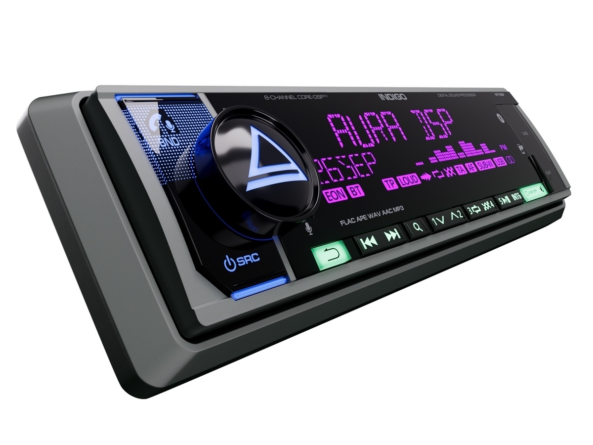 Автомобильный USB/Bluetooth ресивер AURA INDIGO-877DSP - фото2