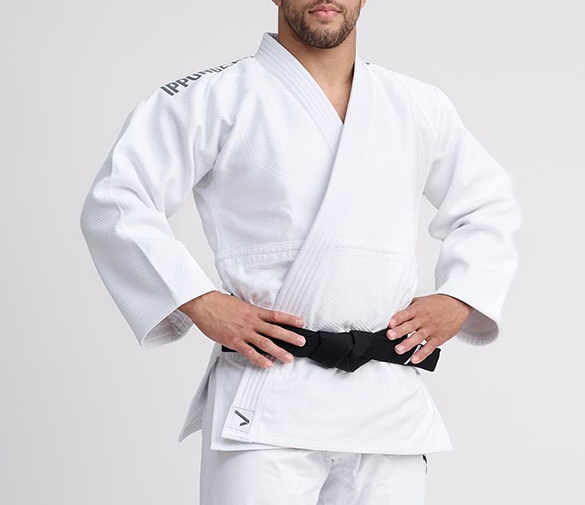 Кимоно дзюдо IPPON GEAR Fighter 2, белый, 165 (JJ751W-165) - фото