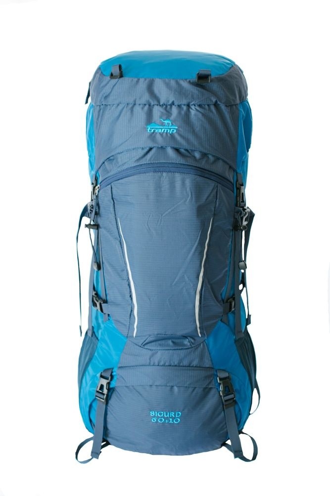 Туристический рюкзак TRAMP SIGURD 60+10 синий - фото