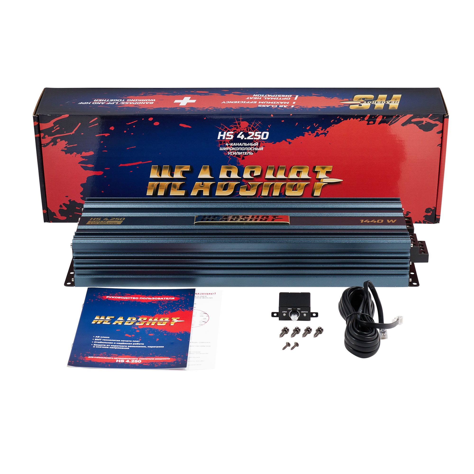 Автомобильный усилитель KICX HS 4.250 - фото6