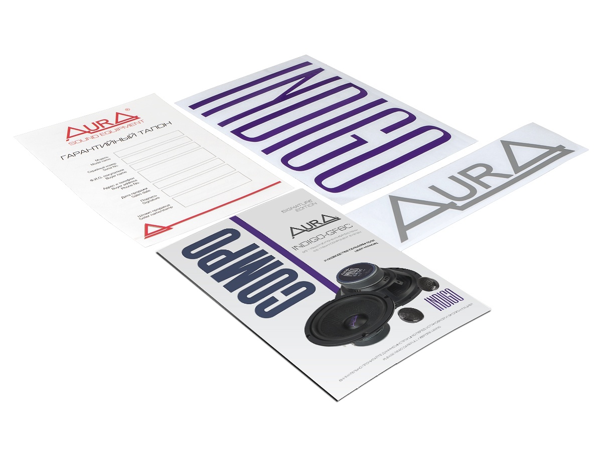 Компонентная акустическая система AURA INDIGO-GF6C - фото6