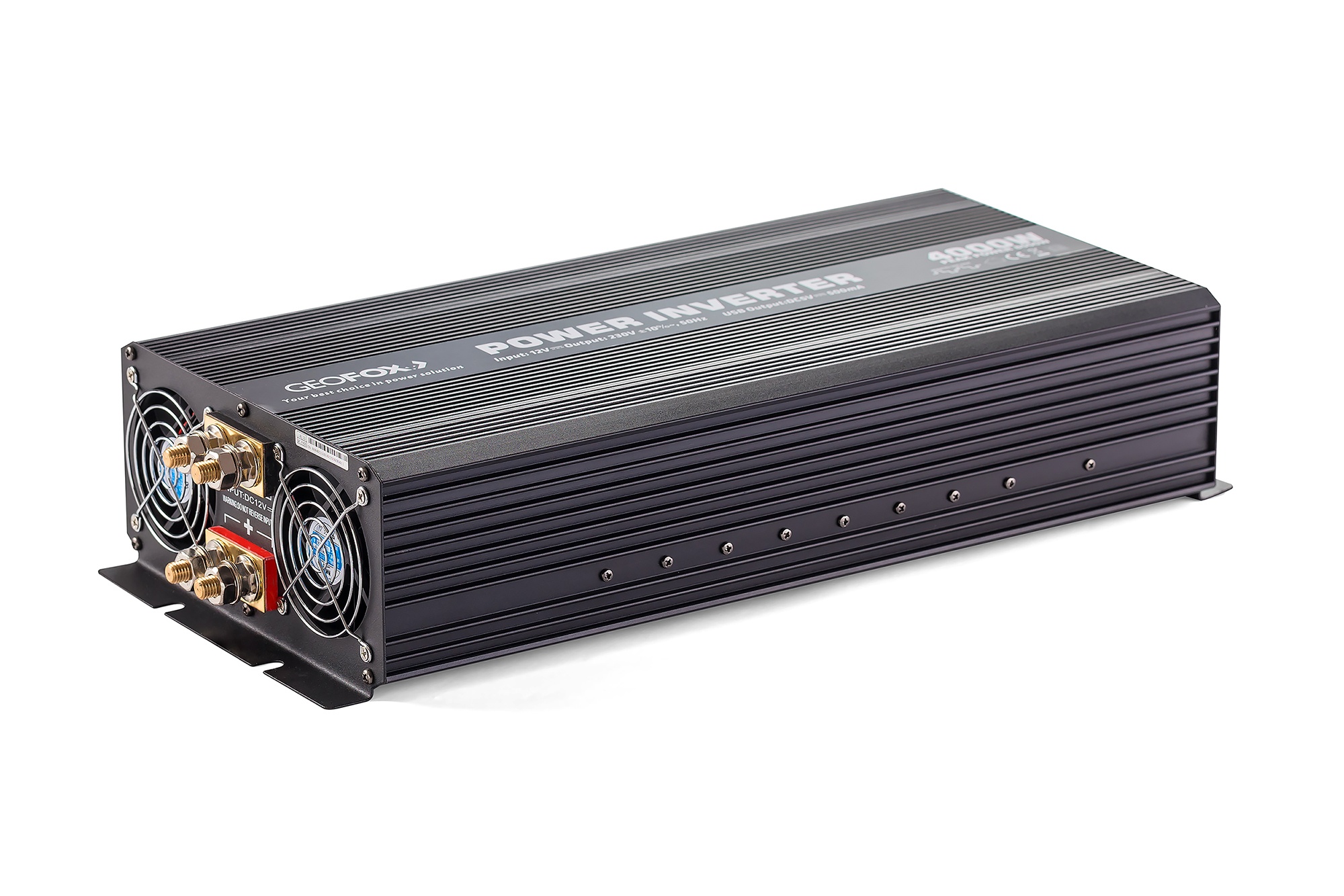 Автомобильный инвертор Geofox M 4000W/12v-2p - фото2