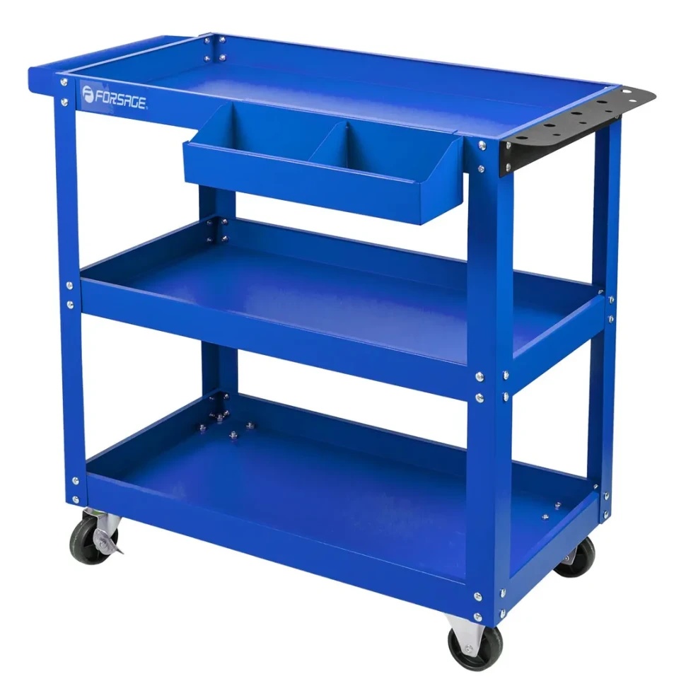 Тележка инструментальная 3-х полочная Forsage F-1141343A - фото
