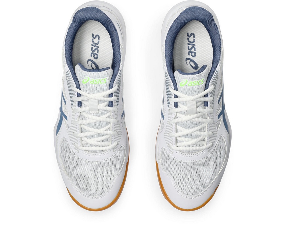 Волейбольные кроссовки Asics Upcourt 5 (1071A086-104), голубые - фото2