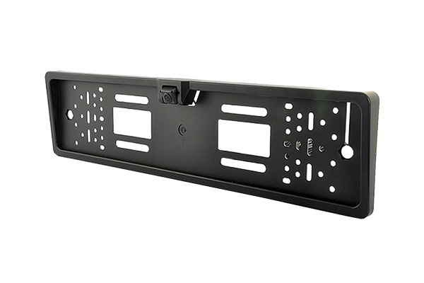 Камера заднего вида INTERPOWER IP-616 в рамке номера - фото