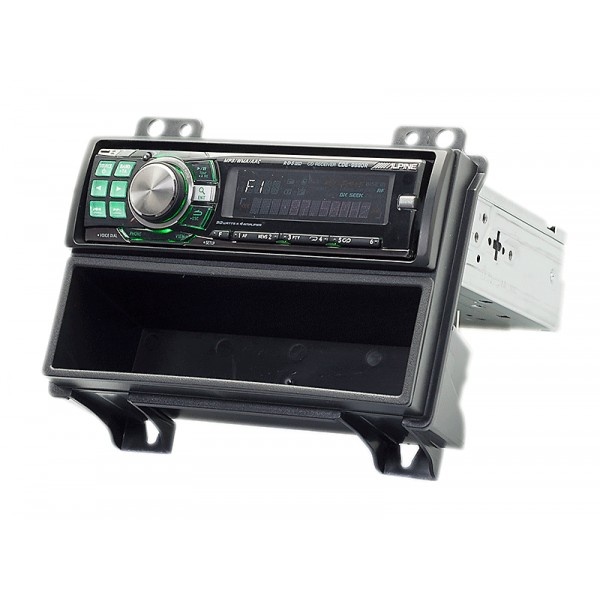 CARAV 11-049 - 1-DIN переходная рамка FORD Fiesta 2001-05; Fusion 2002-05 (с карманом) - фото4