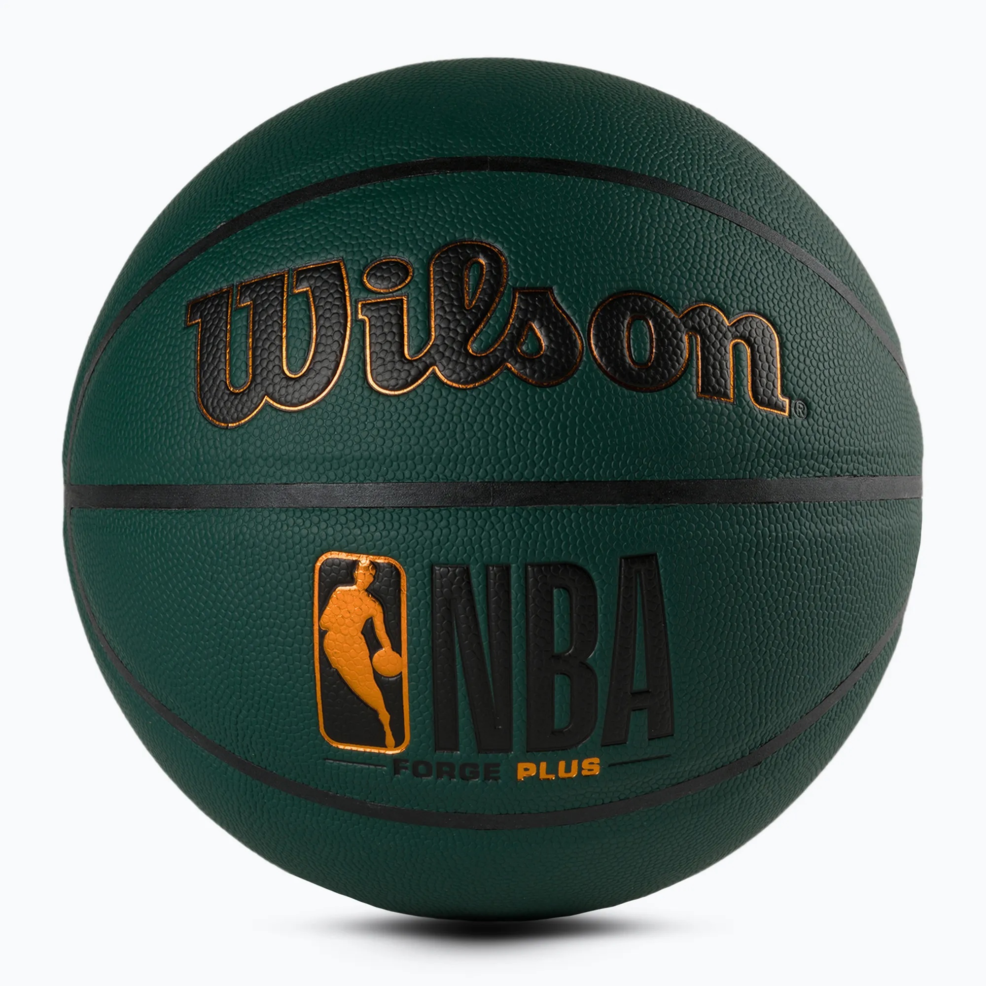 Мяч баскетбольный 7-го размера Wilson NBA Forge Plus зеленый - фото3