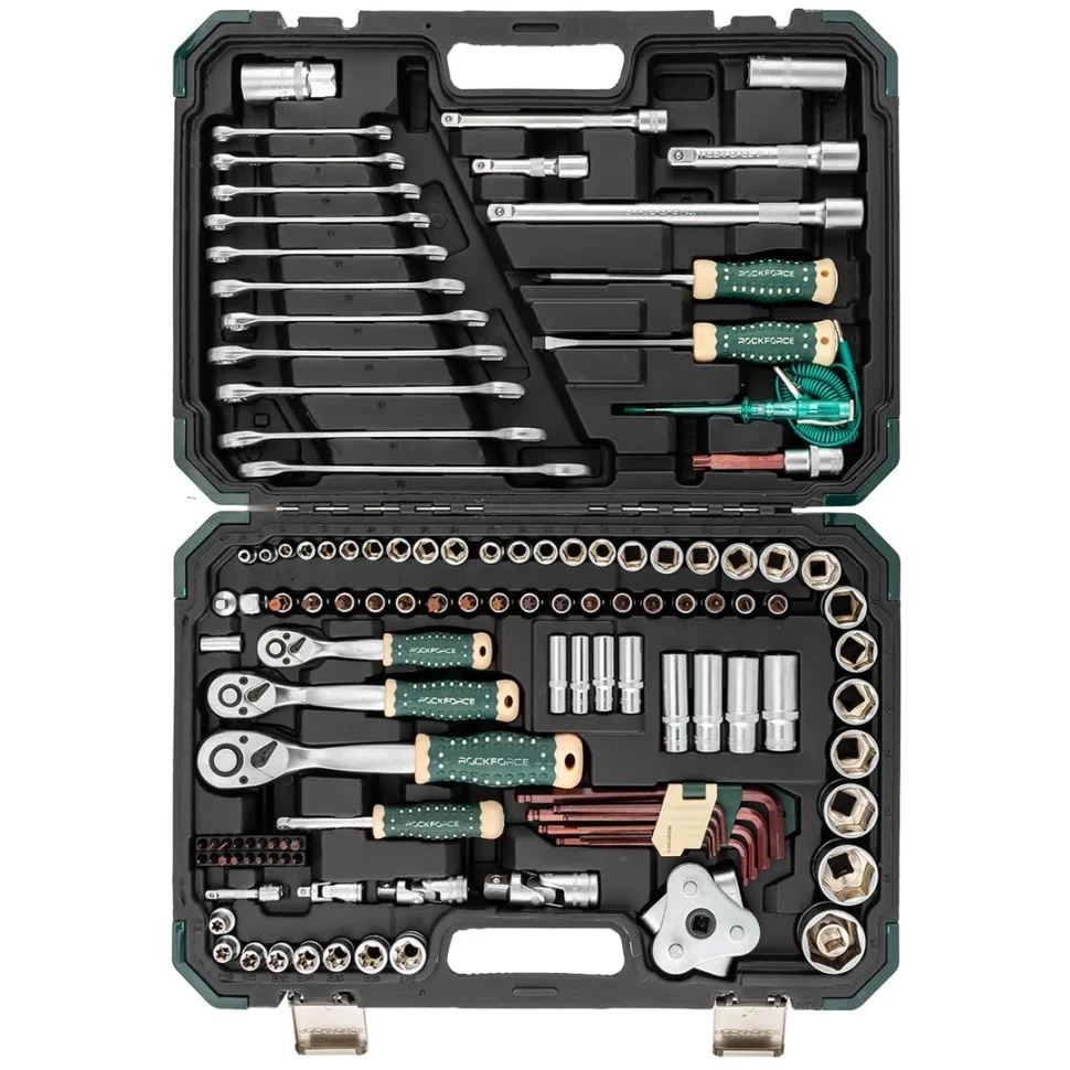 Набор инструментов 121пр. 1/4'', 1/2'',3/8''6гр. RockFORCE LIGHT RF LIGHT-41212-5 - фото2