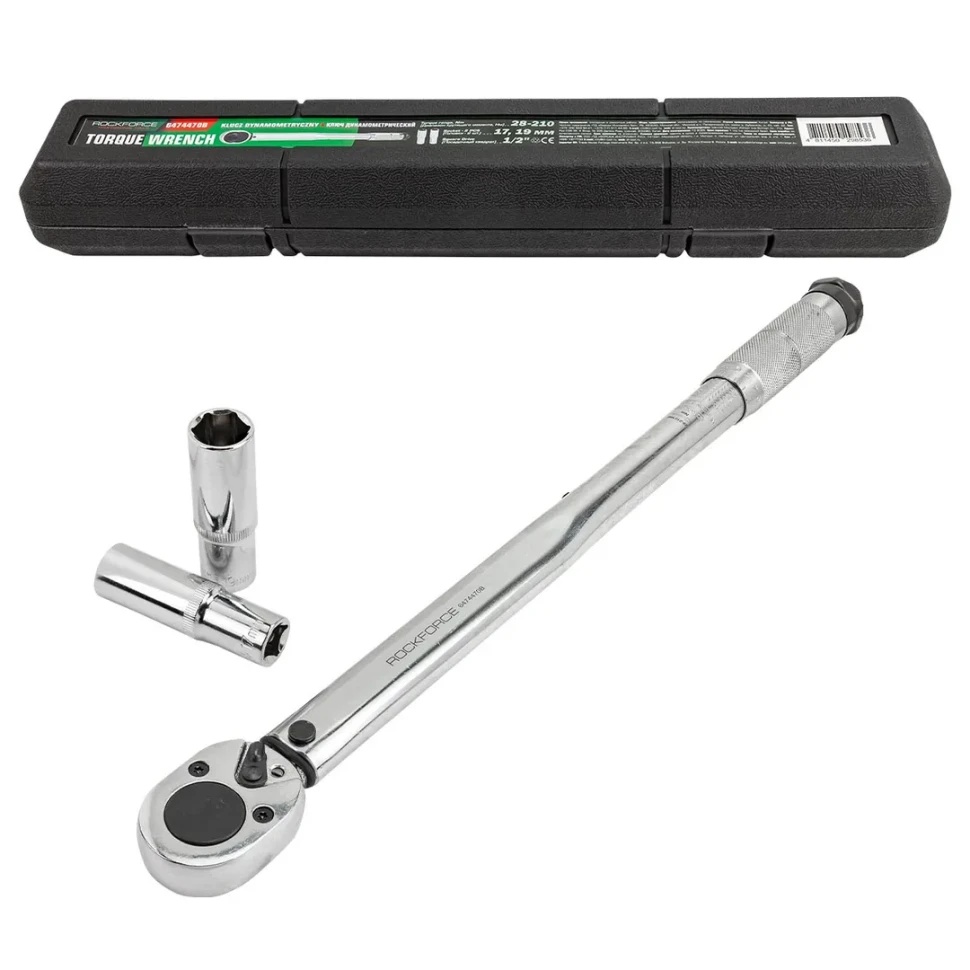Ключ динамометрический 28-210 Нм RockFORCE RF-6474470B - фото