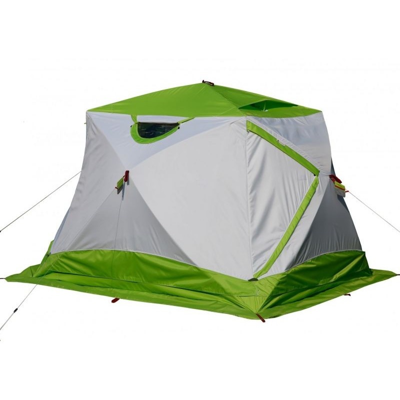 Палатка для зимней рыбалки ЛОТОС Куб 4 Классик (лонг) - фото