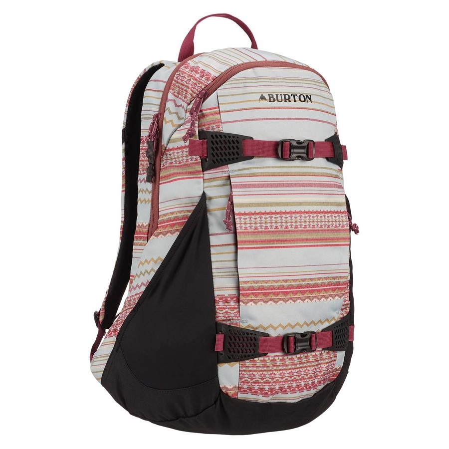 Рюкзак Burton Wms Day Hiker 25L, aqua gray revel stripe print - фото