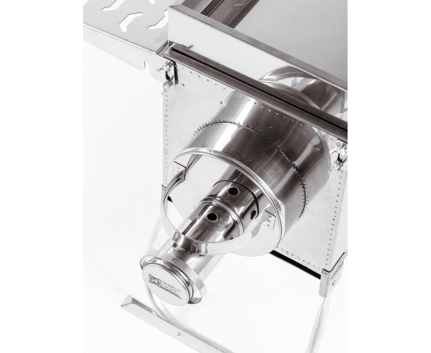 Печь ИНВЕНТ ПРО, Малая, 500х280х340 (нерж.сталь 0,8 мм) экраны-трансформеры толщиной 1 мм. + короб для камней - фото5