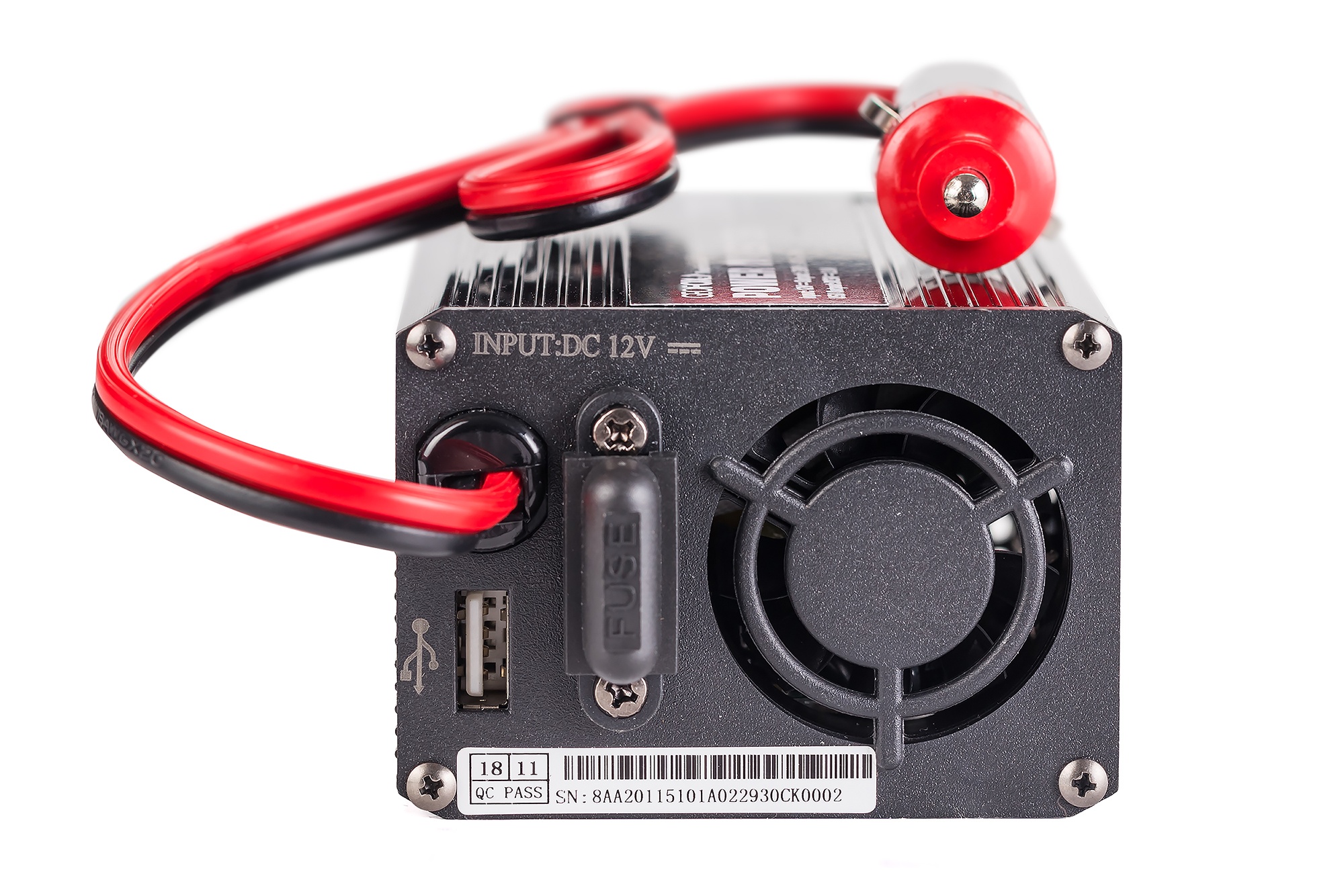 Автомобильный инвертор Geofox M 200W/24v-2р - фото5