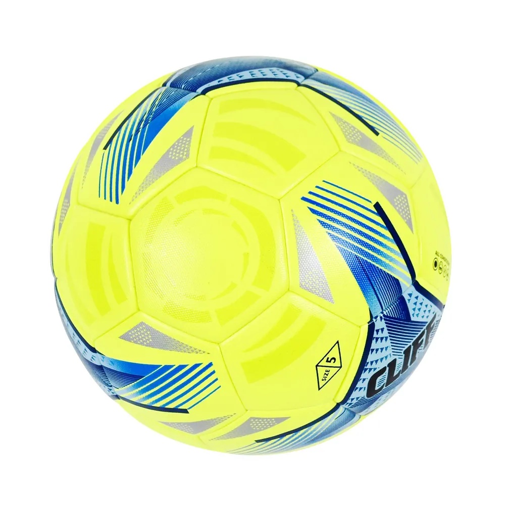 Мяч футбольный CLIFF CF-59, PU, №5 (Termal) - фото4