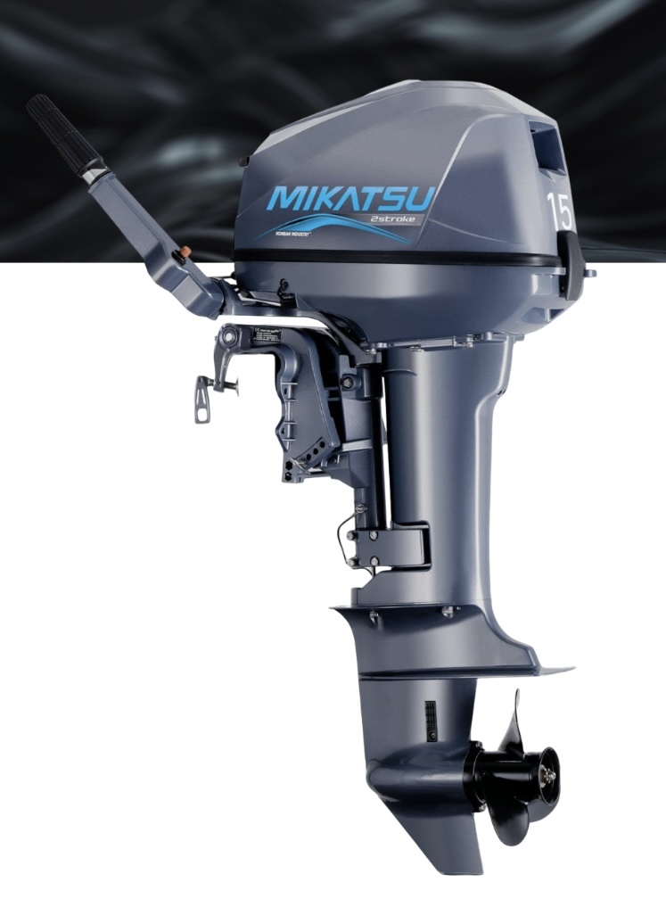 Лодочный двухтактный мотор MIKATSU M 15 FHS Sport New 2026 - фото