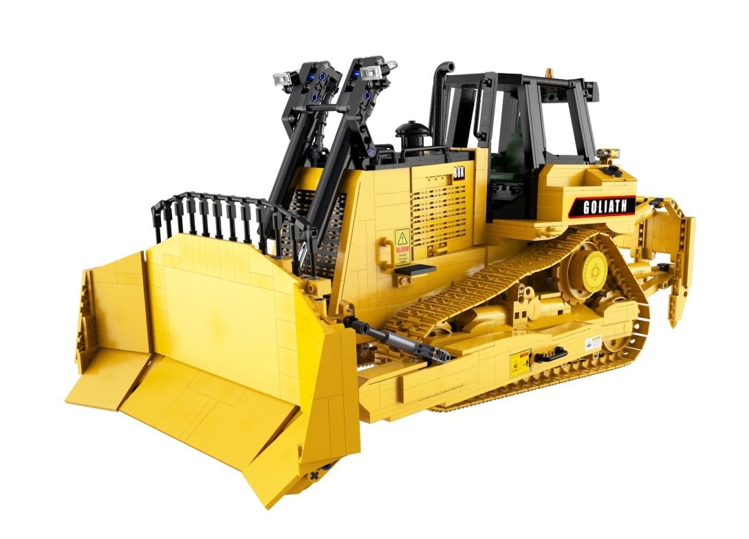 Радиоуправляемый конструктор CaDa бульдозер Heavy Bulldozer C61056W - фото