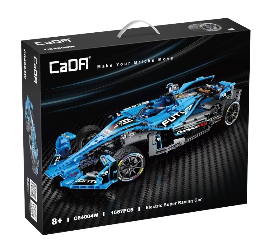 Конструктор CaDA болид Electric Super Racing Car C64004W - фото5