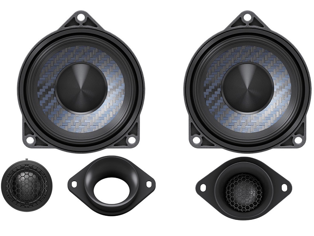 Компонентная двухполосная акустическая система Alpine DP2-40C-B - фото