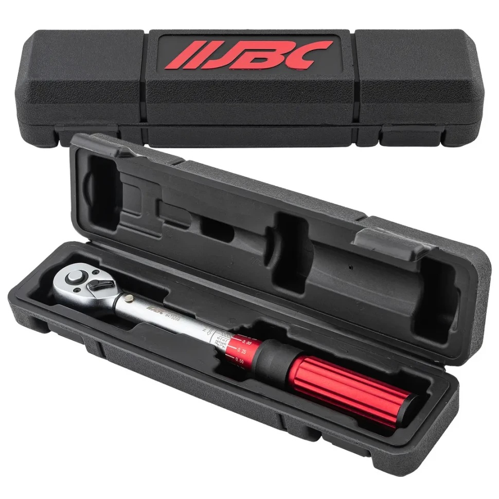 Ключ динамометрический щелчкового типа с быстрой фиксацией 5-25Нм, 3/8'' JBC-6473295 - фото