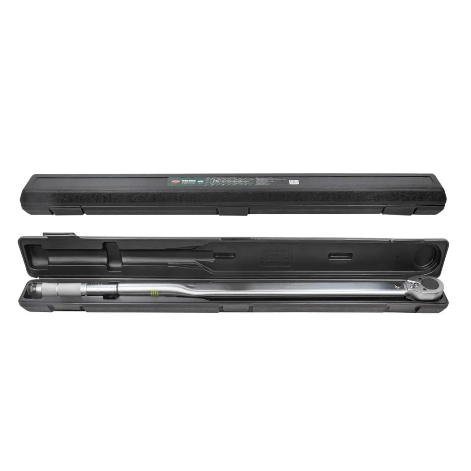 Ключ динамометрический щелчкового типа 140-700Nm 1'', в пластиковом футляре RockFORCE RF-64781030 - фото