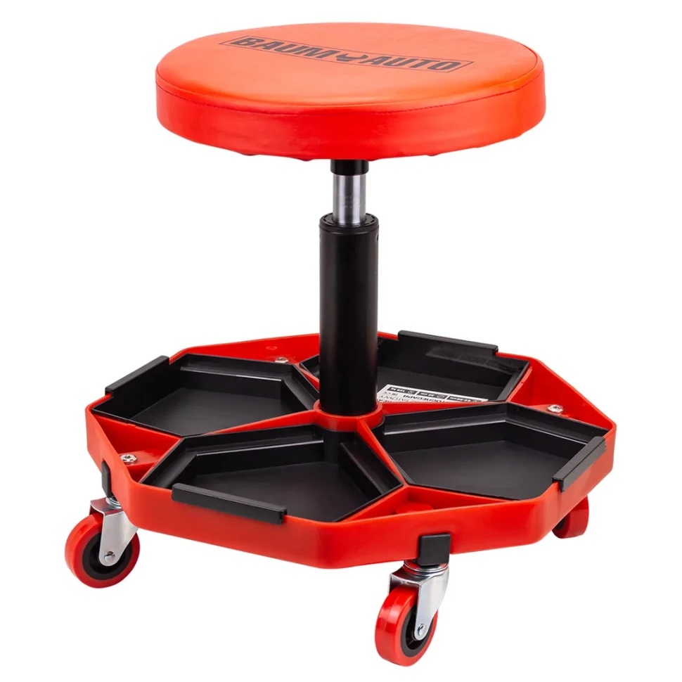 Стул автослесаря 130 кг Baum Auto BM-F-TRXF8308 - фото