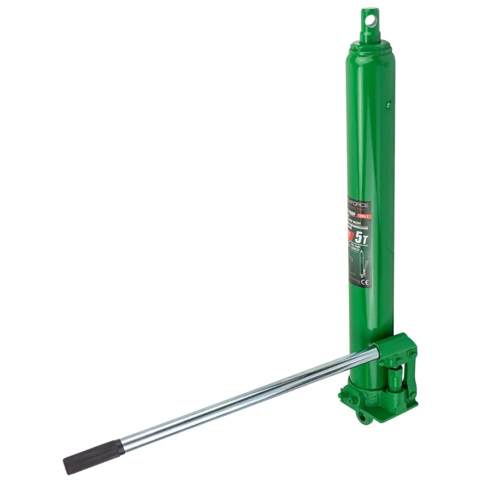 Цилиндр гидравлический удлиненный, 5т (общая длина - 660мм, ход штока - 500мм) Rock FORCE RF-1205-1 - фото