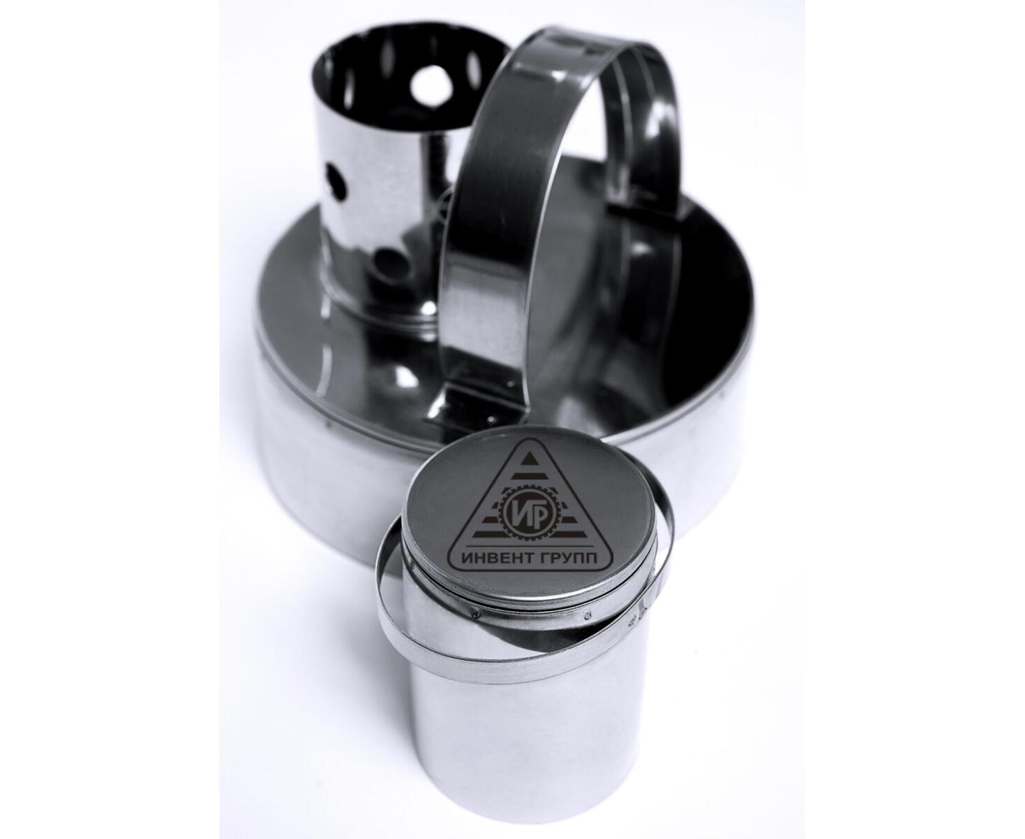 Печь ИНВЕНТ Экономка, средняя, 670х300х360 (нерж.сталь 0,8 мм) со стационарными экранами + короб для камней - фото4