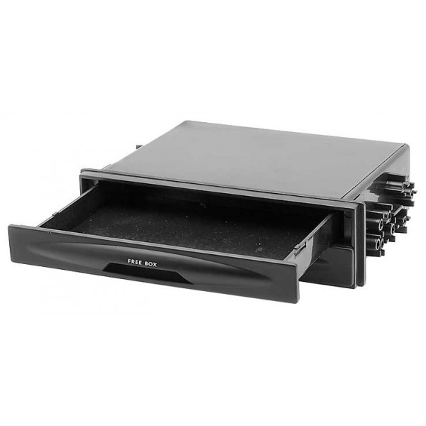 CARAV 11-906 - 1-DIN карман универсальный (176*49*132 mm / c выдвижными подстаканниками) - фото3