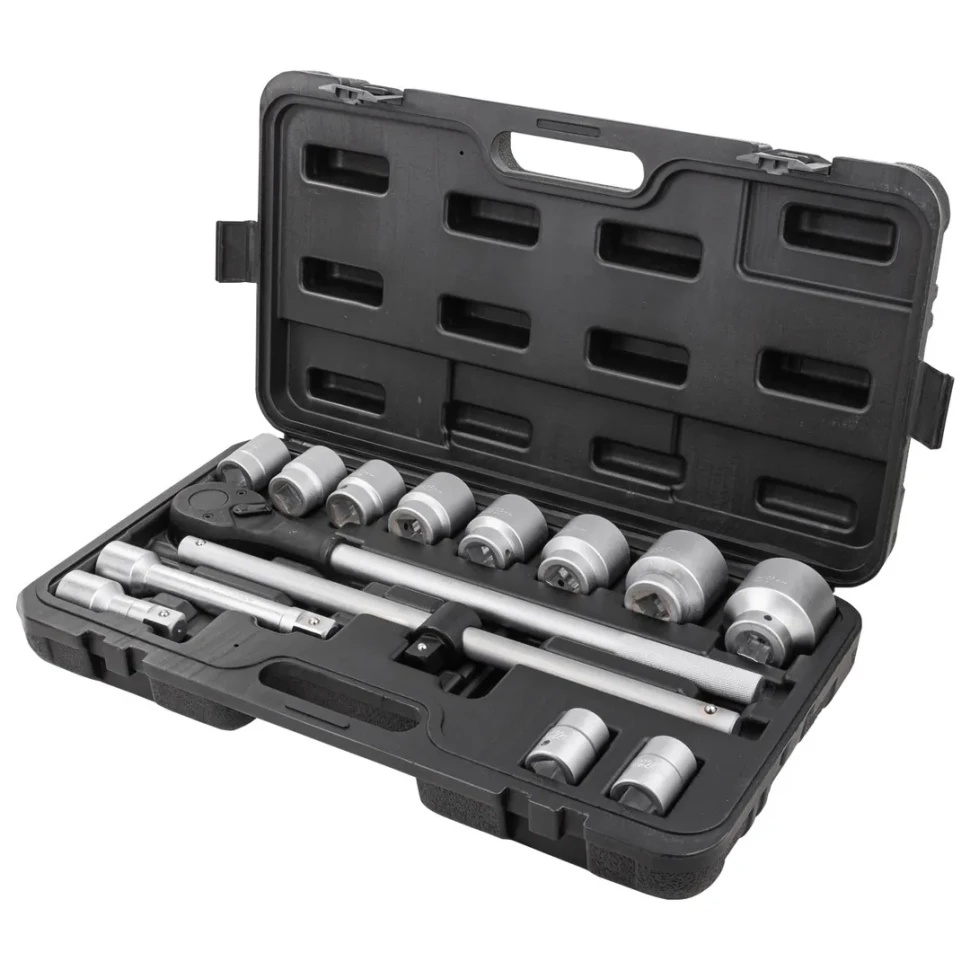 Набор инструментов 14пр.3/4''12гр. в кейсе FORSAGE F-6141-9 - фото2