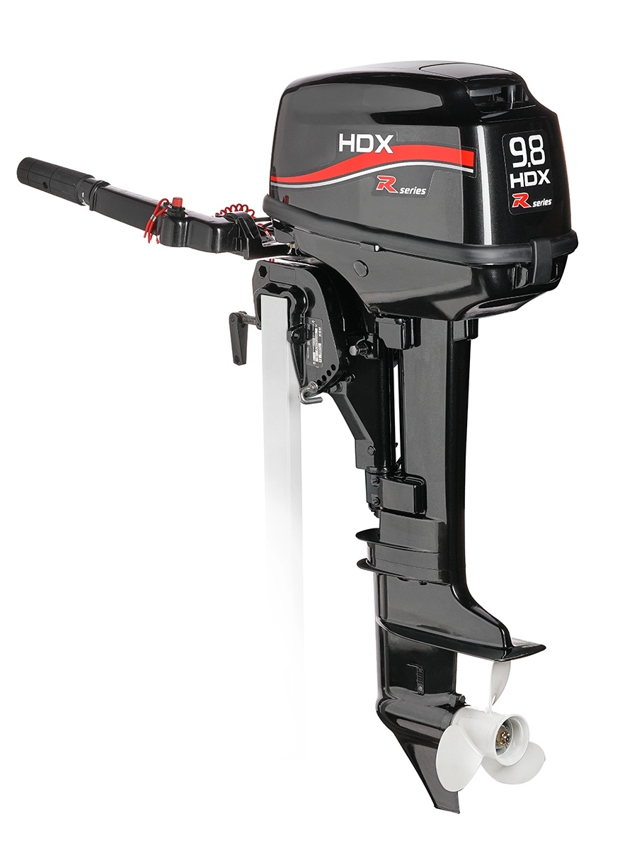 Лодочный двухтактный мотор HDX T 9,8 BMS R-Series - фото