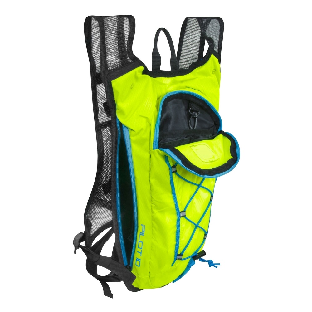 Рюкзак с гидропаком Force Pilot 10L+2L, fluo - фото3