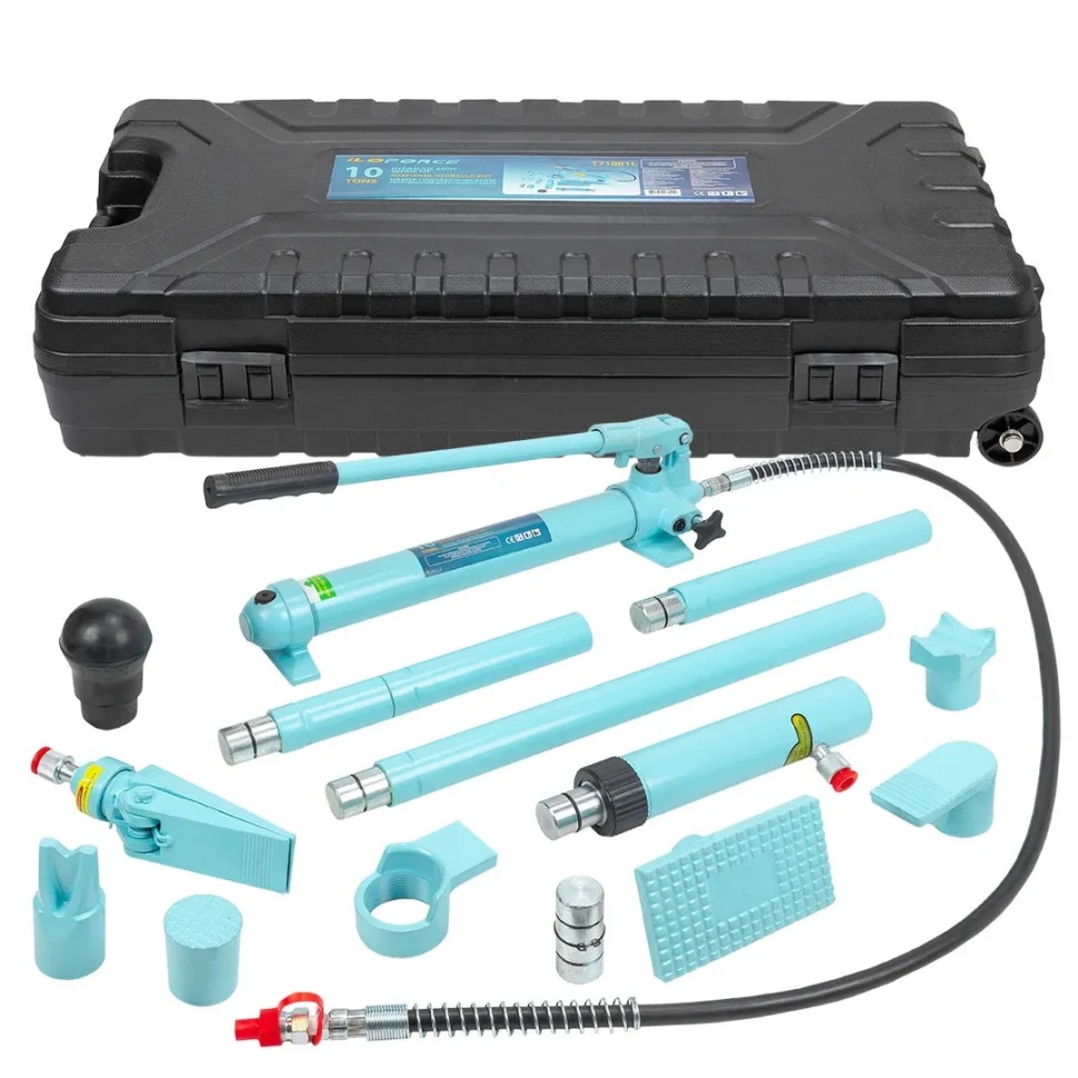 Набор гидравлического оборудования для правки кузова 10т ILOforce IF-T71001L - фото