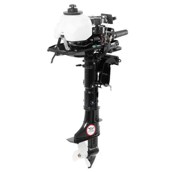 Лодочный двухтактный мотор HIDEA HD5FHS + Бак на 12 литров - фото3