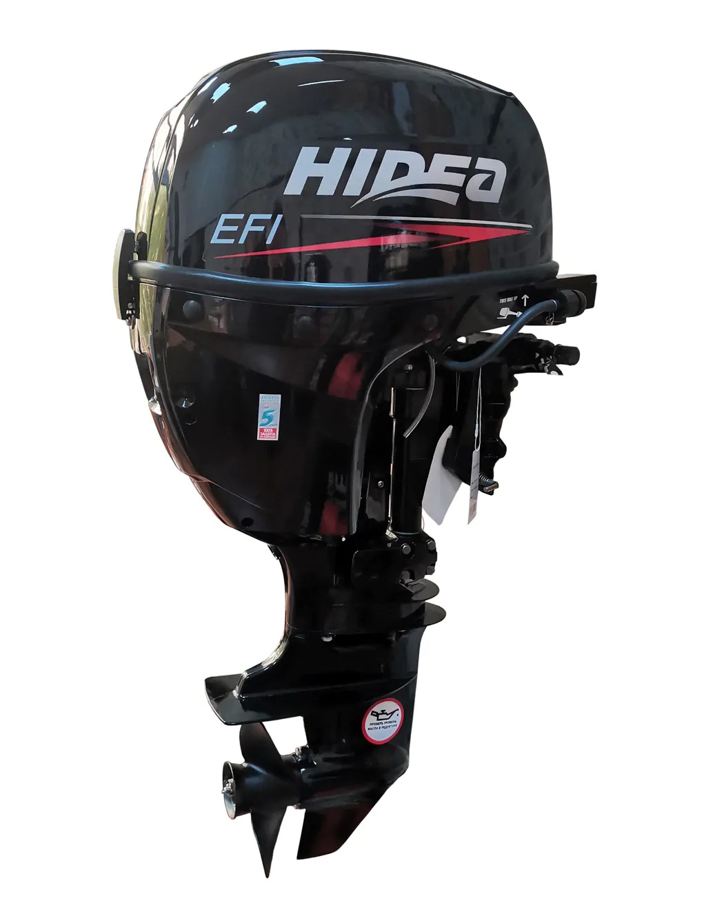 Лодочный четырехтактный мотор HIDEA HDEF 9.9 FES PRO (дистанционное управление) - фото