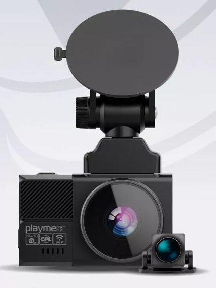 Автомобильный видеорегистратор Playme FORCE DUAL - фото