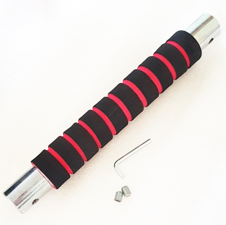 Набор хромированных гантелей в чемодане ATLAS SPORT с соединительным грифом 15 кг - фото5