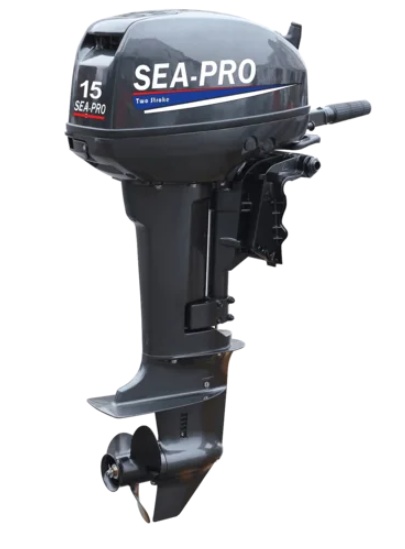 Лодочный двухтактный мотор SEA-PRO T 15S - фото