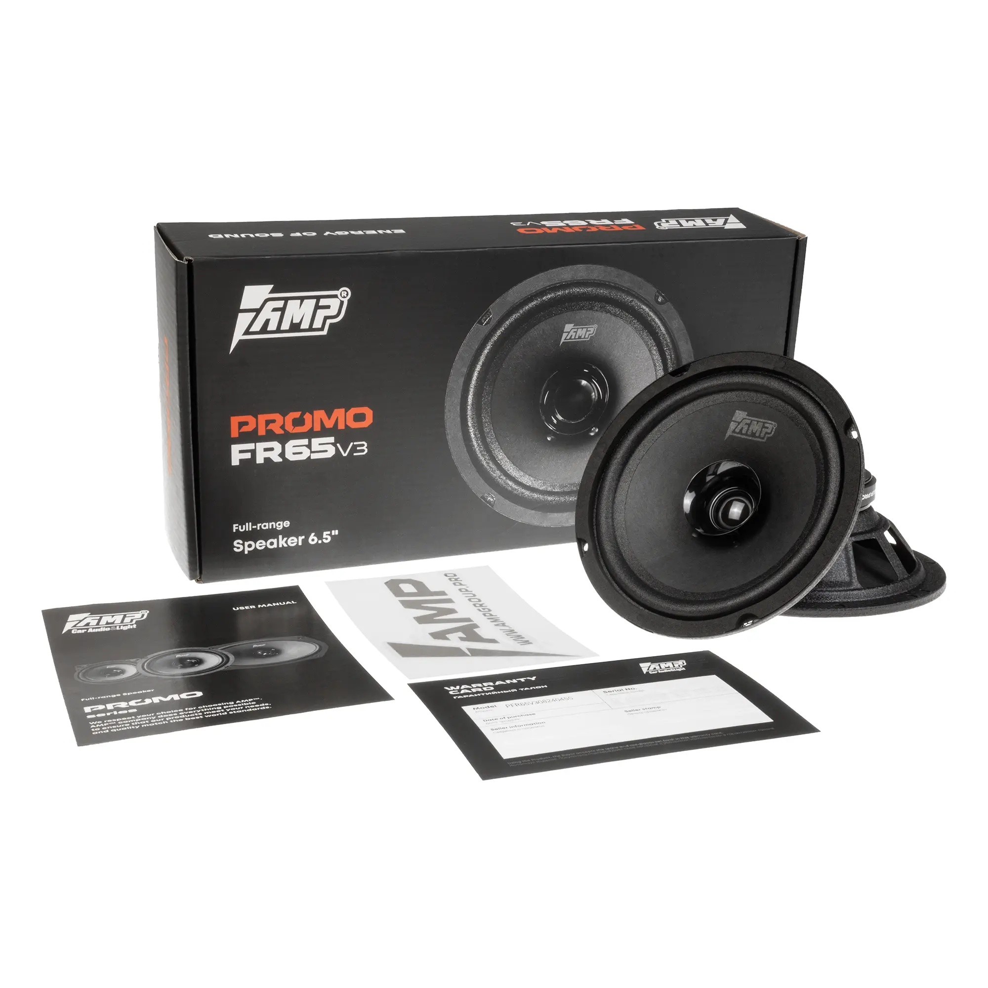 Широкополосная автомобильная акустическая система AMP PROMO FR65 v3 - фото6
