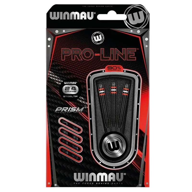 Дротики для дартса Winmau Pro-Line 24 gr. 90% вольфрам.  - фото4