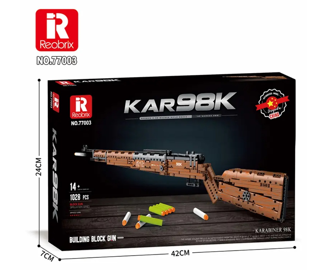 Конструктор Винтовка KAR 98K Reobrix 77003 - фото3
